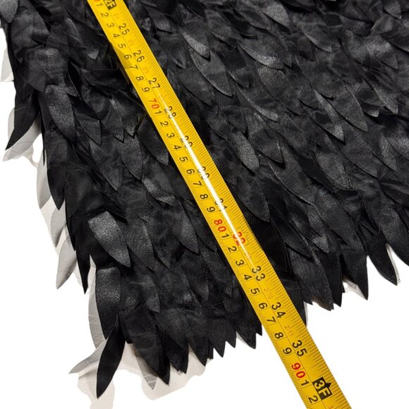 Sue Wong Strapless Cocktail Dress Sz 8 Black Beaded Formal Event Glam Feminine - Picture 9 of 16